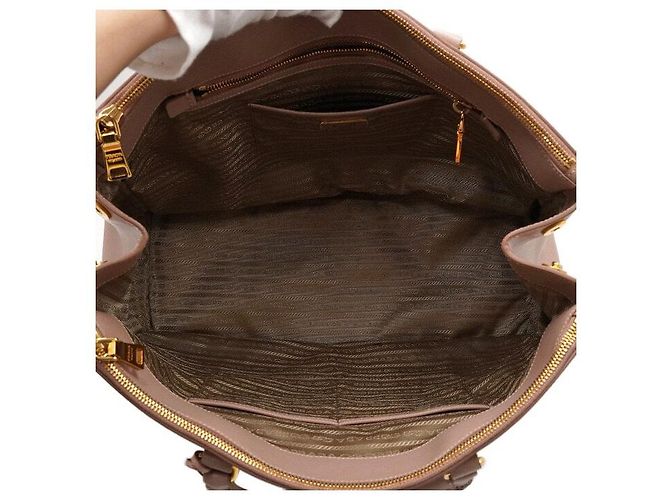 Prada Saffiano Lux Pink Tote Bag - Ansicht 6