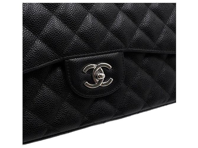 Chanel Borsa a tracolla con catena argentata Nero - vista 10
