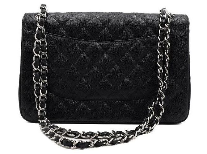 Chanel Borsa a tracolla con catena argentata Nero - vista 5