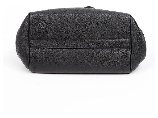 Cabas Céline Borsa a spalla Tote Fold piccola in pelle di vitello Nera Nero - vista 6