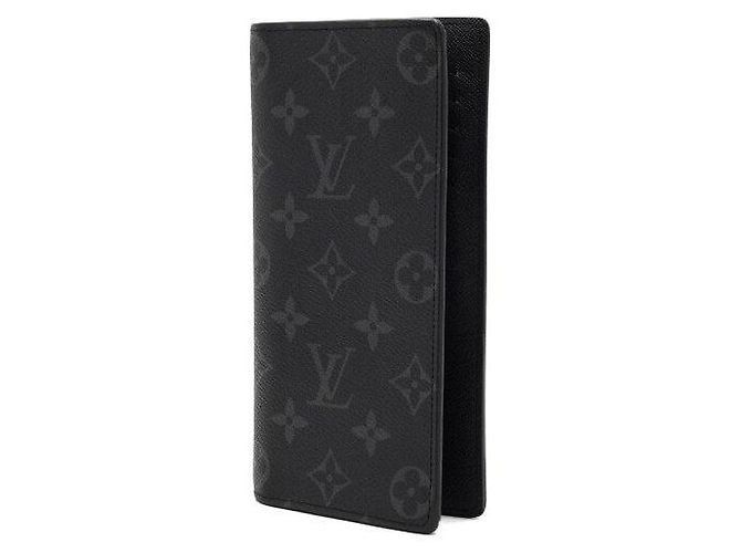 Louis Vuitton Portafoglio Branchement Monogram Eclipse da Uomo Multicolore - vista 3