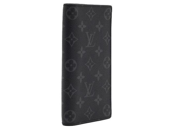 Louis Vuitton Portafoglio Branchement Monogram Eclipse da Uomo Multicolore - vista 4