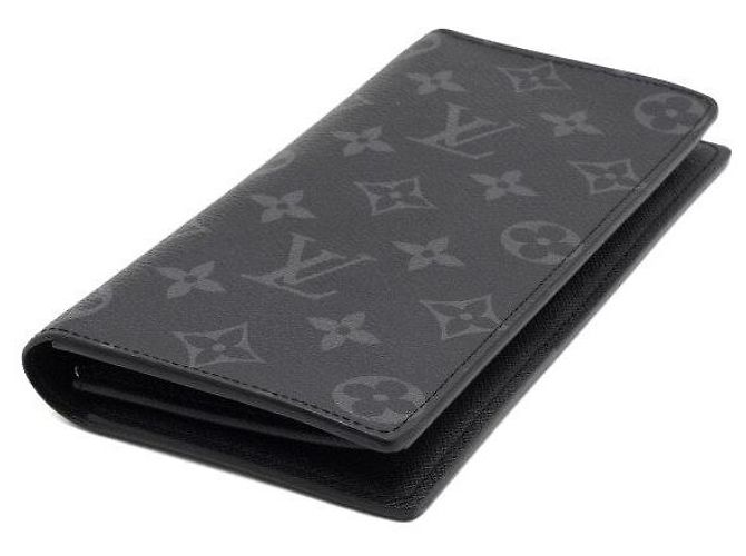 Louis Vuitton Portafoglio Branchement Monogram Eclipse da Uomo Multicolore - vista 9