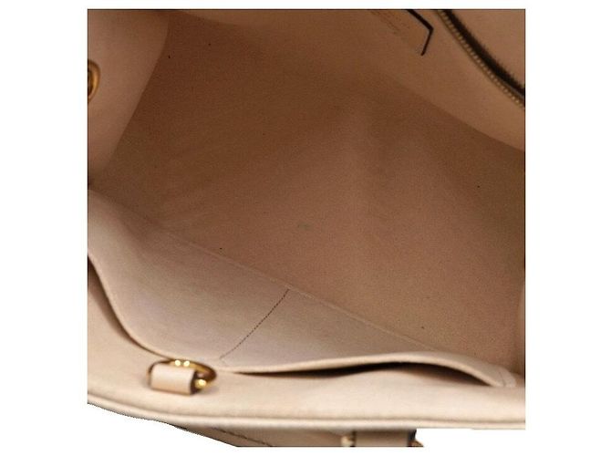Louis Vuitton Borsa a mano e a tracolla OnTheGo PM Monogram Empreinte Cream Marrone - vista 7