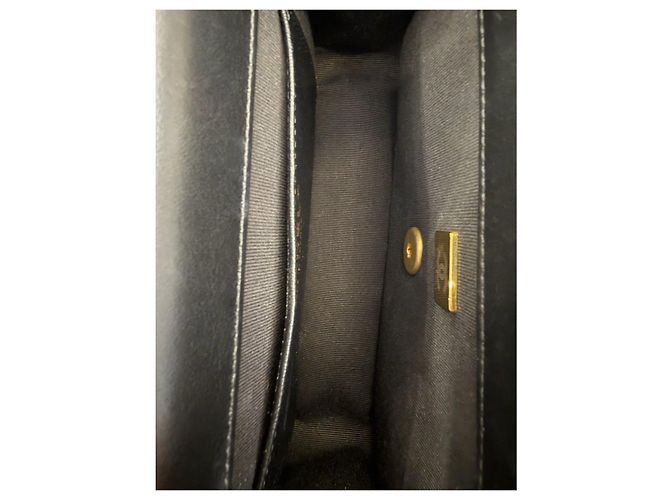 Chanel Mini Flap Bag with Pearls Black Nero - vista 14