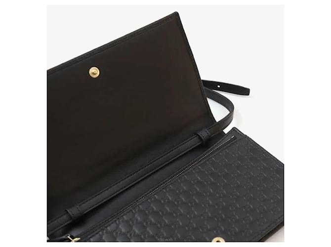 Gucci Borsa a Tracolla Microshima Nera Nero - vista 5