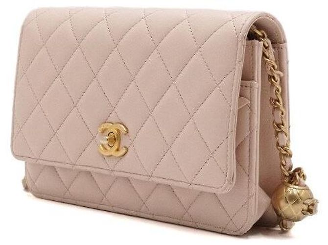 Chanel Borsa crossbody da donna con catena dorata Rosa - vista 2