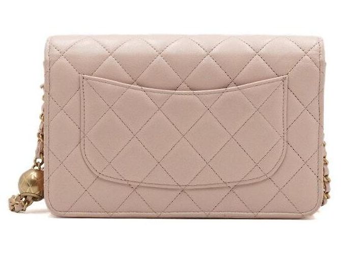 Chanel Borsa crossbody da donna con catena dorata Rosa - vista 4