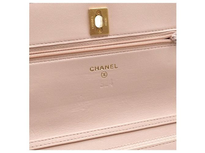 Chanel Borsa crossbody da donna con catena dorata Rosa - vista 6