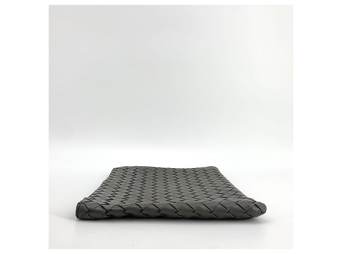 Bottega Veneta Clutch Document Intrecciato Large Marrone - vista 10