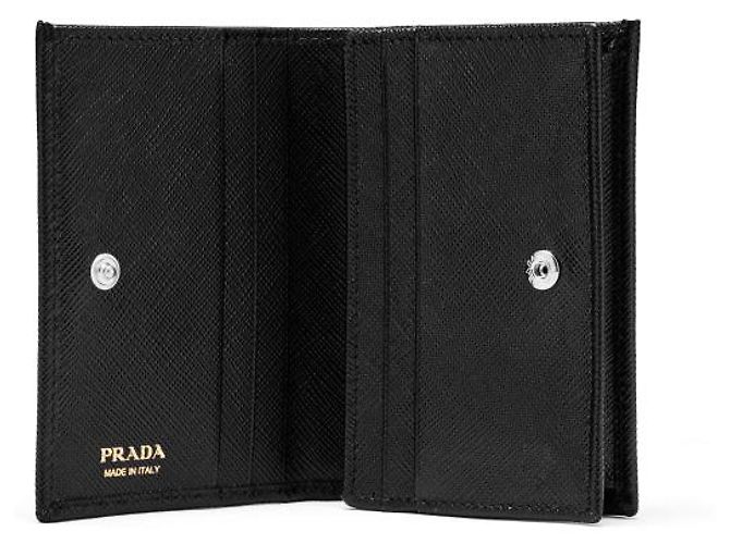 Gucci Saffiano Triangular Logo Black Women's Wallet - view 7