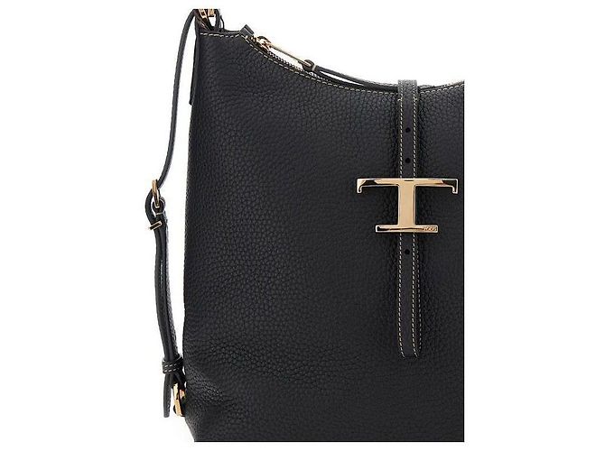 Tod's Borsa a Tracolla Timeless Small Nero - vista 5