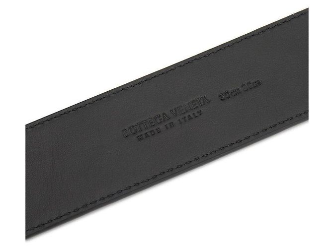 Bottega Veneta Cintura Intrecciato da uomo Nero - vista 7