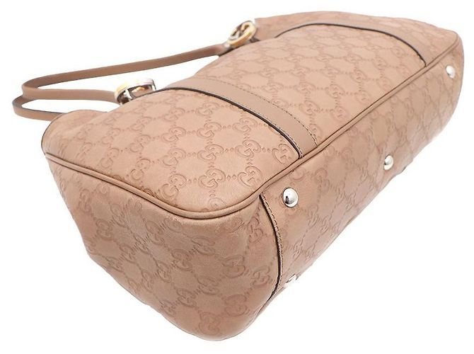 Gucci Borsa Tote e a tracolla in pelle Sima con logo GG - vista 7