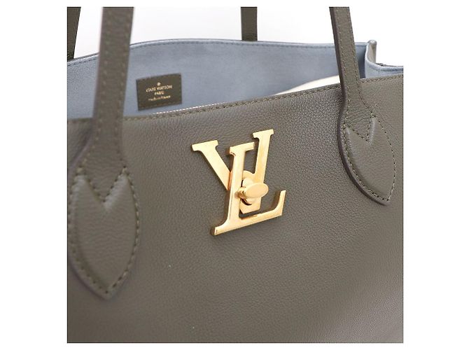 Louis Vuitton Borsa Shopper e Borsa a Tracolla Lockme Marrone - vista 6