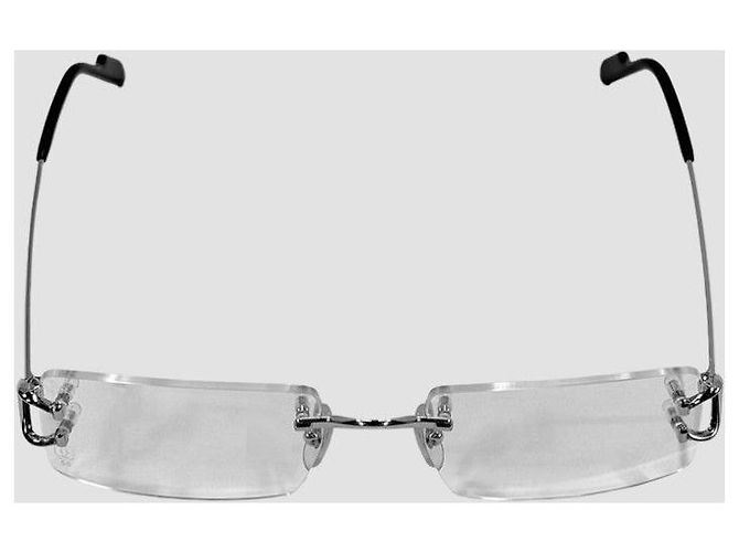 Cartier Brillen randlos Silver Silber - Ansicht 12