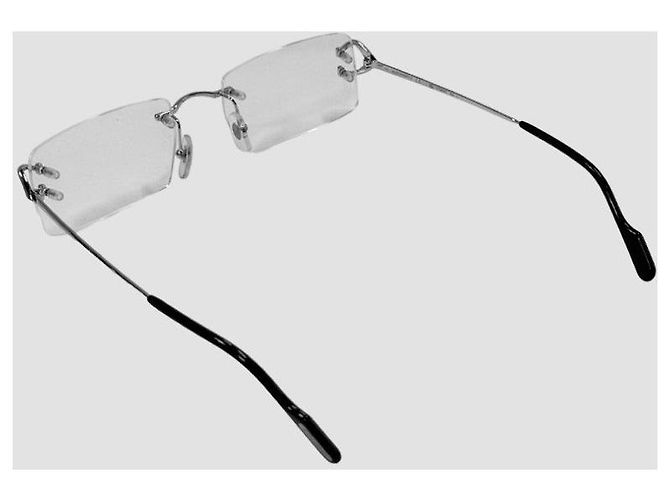 Cartier Brillen randlos Silver Silber - Ansicht 16