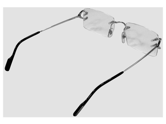 Cartier Brillen randlos Silver Silber - Ansicht 17