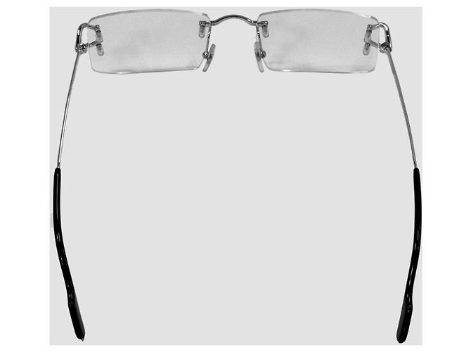 Cartier Brillen randlos Silver Silber - Ansicht 18