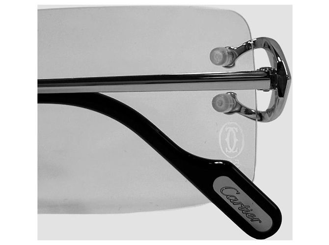 Cartier Brillen randlos Silver Silber - Ansicht 20