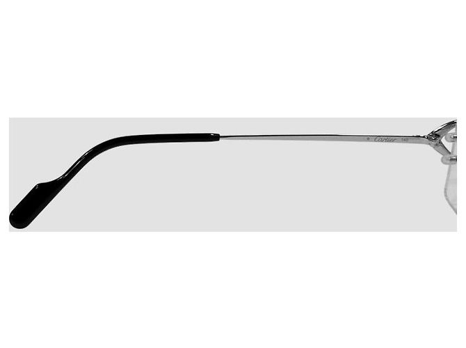 Cartier Brillen randlos Silver Silber - Ansicht 22