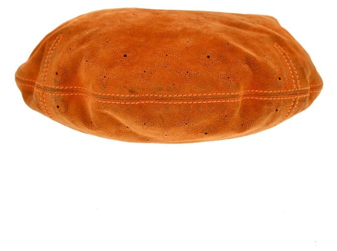 Louis Vuitton Onatah Hobo Suede GM Arancione - vista 7