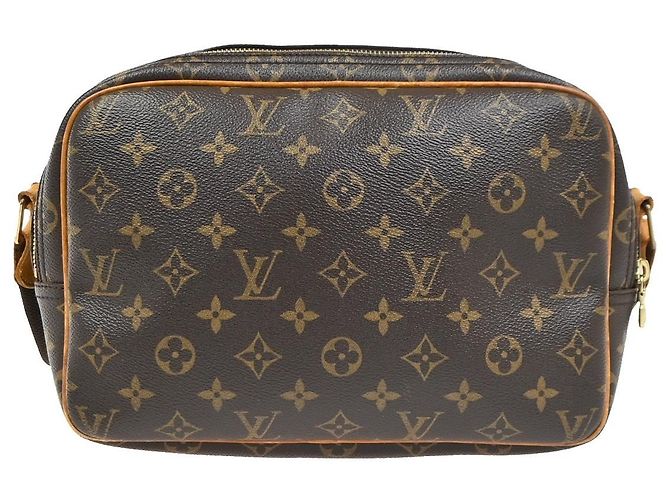 Louis Vuitton Reporter Monogram Canvas PM Marrone - vista 2