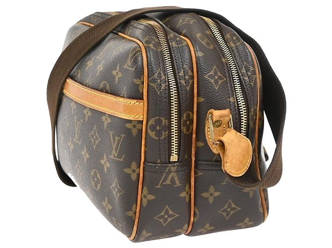 Louis Vuitton Reporter Monogram Canvas PM Marrone - vista 3