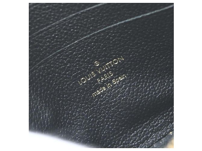 Louis Vuitton Double Zip Pochette Monogram Empreinte Leather Nero - vista 4