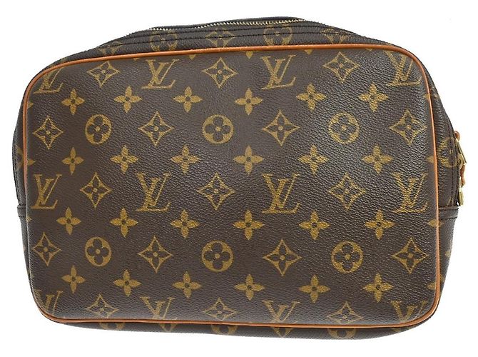Louis Vuitton Reporter Monogram PM Marrone - vista 2