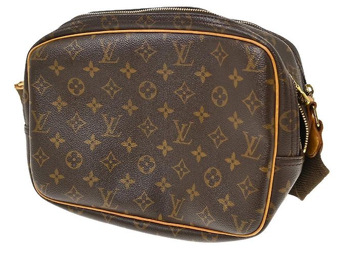 Louis Vuitton Reporter Monogram PM Marrone - vista 2