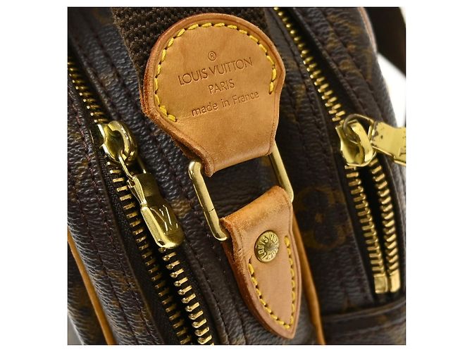 Louis Vuitton Reporter Monogram PM Marrone - vista 4