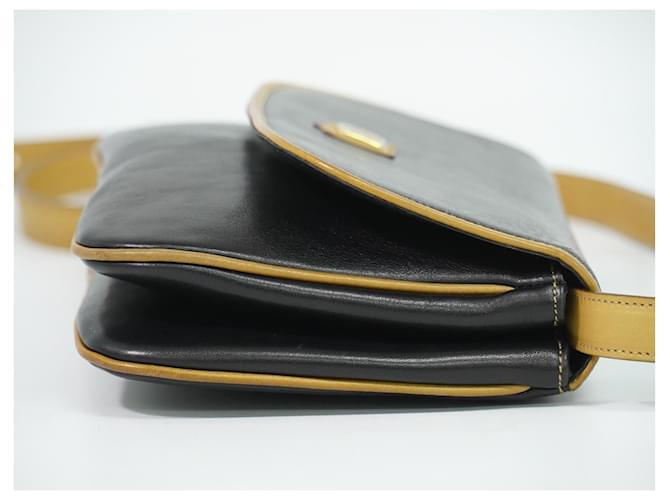 Céline Celine Vintage Flap Leather Nero - vista 4