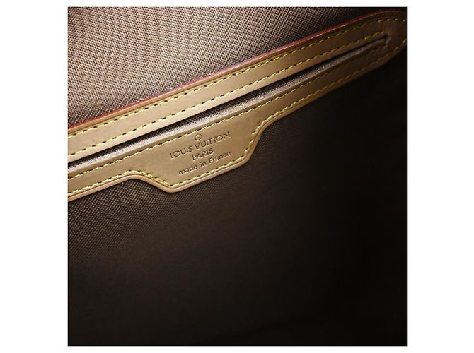 Louis Vuitton Montsouris Monogram GM Marrone - vista 4