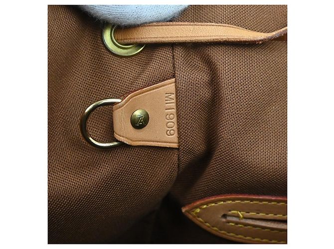Louis Vuitton Montsouris Monogram GM Marrone - vista 5