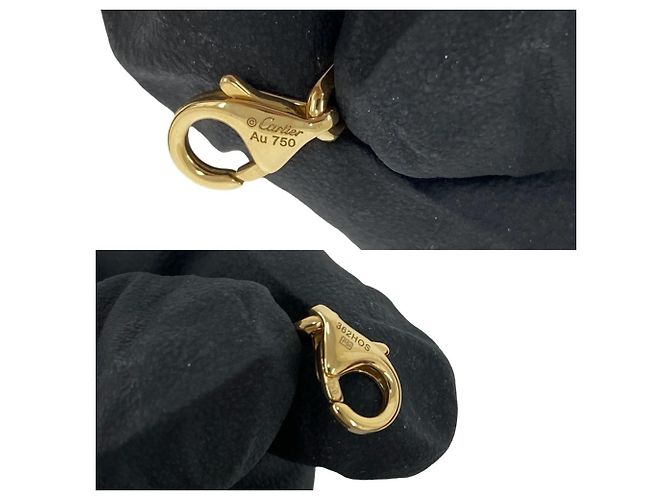 Bracciale con charm Cartier Santos de Cartier D'oro - vista 3