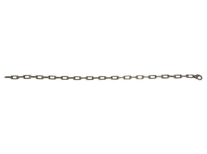 Bracciale con charm Cartier Santos de Cartier in oro bianco 18K - vista 5