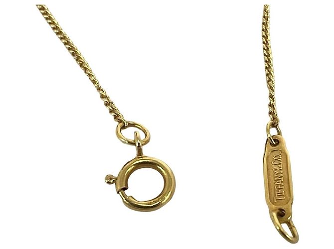 Tiffany & Co Collana Cuore Foglia Vintage Tiffany D'oro - vista 5