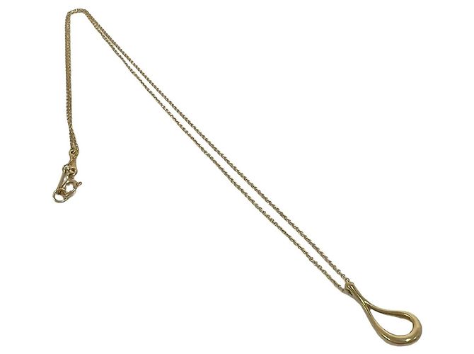 Tiffany & Co Collana Tiffany Vintage Open Teardrop in oro giallo 18K D'oro - vista 6