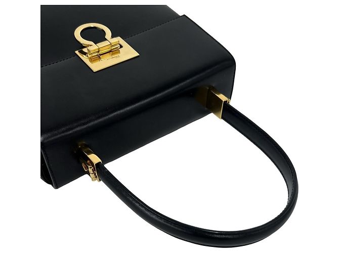 Borsa a tracolla 2 vie Gancini in pelle Salvatore Ferragamo - vista 4