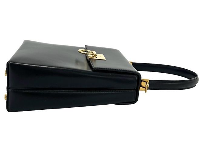 Borsa a tracolla 2 vie Gancini in pelle Salvatore Ferragamo - vista 6