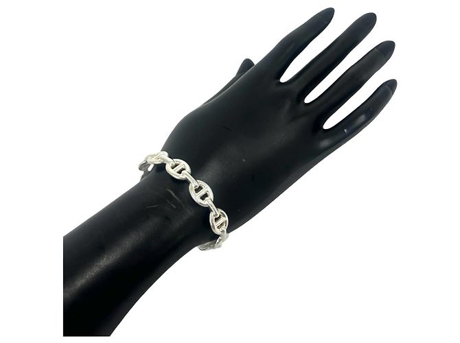 Bracciale Hermès Enchainée in Argento 925 - vista 2