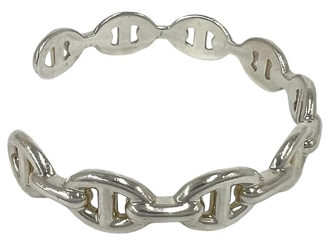 Bracciale Hermès Enchainée in Argento 925 - vista 5