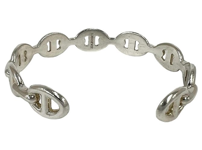 Bracciale Hermès Enchainée in Argento 925 - vista 6