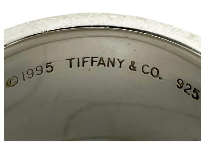 Tiffany & Co Anello Largo Tiffany Vintage Atlas Argento - vista 3