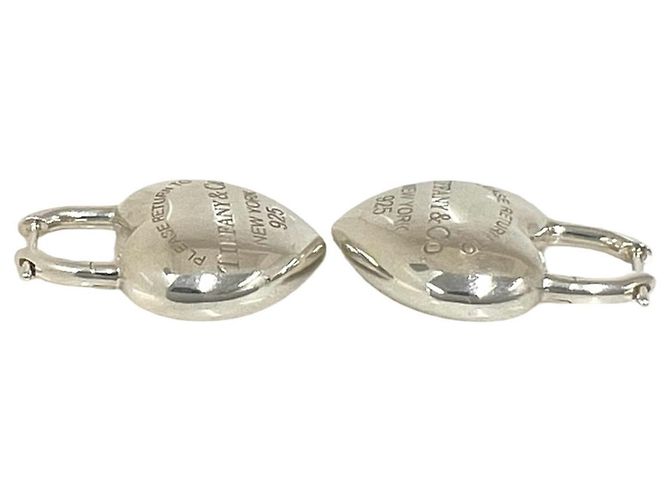Orecchini a lobo Full Heart Tiffany & Co. Argento - vista 5