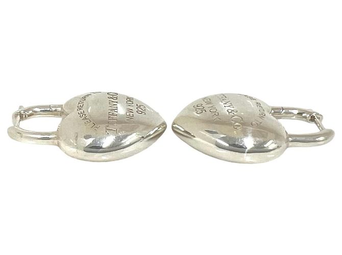 Orecchini a lobo Full Heart Tiffany & Co. Argento - vista 6