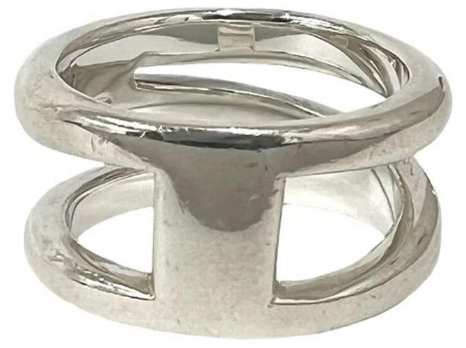 Tiffany & Co Tiffany Open Diagonal Band Ring Silber - Ansicht 6