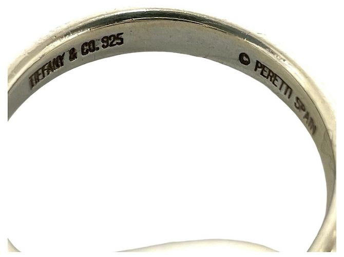 Tiffany & Co Anillo Tiffany Vintage Open Wave Plata - vista 3