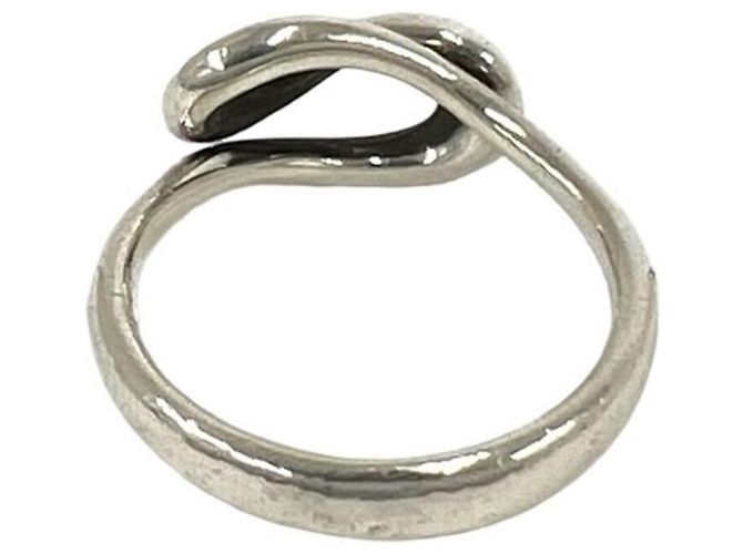 Tiffany & Co Anillo Tiffany Vintage Open Wave Plata - vista 6